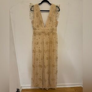 Baltic Born Natalia Floral Embellished Maxi Dress Size XL